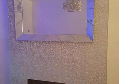 Fireplace installation by MT Property Services Yorkshire