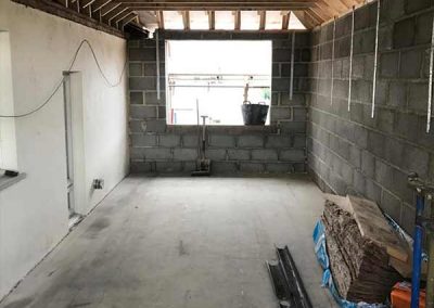 Garage installation by MT Property Services Yorkshire